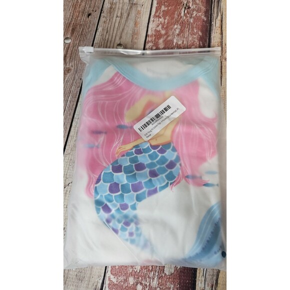 Toddler Mermaid Pajama Set 4T - Picture 7 of 7